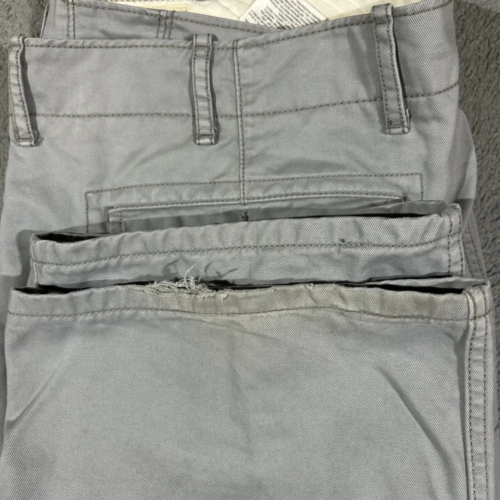 Levis Cargo Pants Mens 42x32 Light Gray Multi Pocket Utility Casual Wear #3374 - Picture 5 of 9